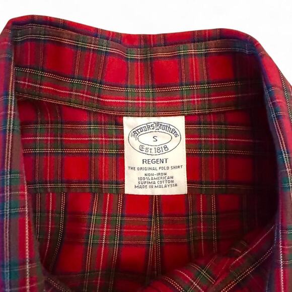 Brooks brothers regent tartan plaid - Picture 2 of 5